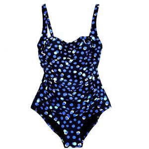 SEEKERS ESSENTIALS AUSTRALIA Swimsuit Womens 10 One Piece Slimming Ruched Front